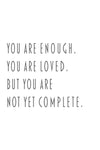 You Are Enough Gallery Wrap