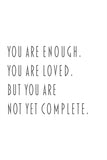You Are Enough Gallery Wrap