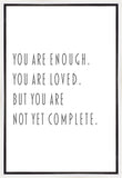 You Are Enough Gallery Wrap