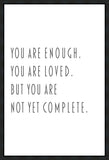 You Are Enough Gallery Wrap