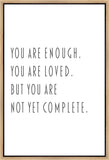You Are Enough Gallery Wrap