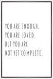 You Are Enough Gallery Wrap