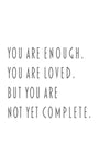 You Are Enough Gallery Wrap