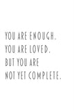 You Are Enough Gallery Wrap