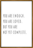 You Are Enough Gallery Wrap