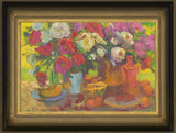 Cantaloupe and Roses Original Artwork