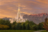 Payson Temple Golden Valley Gallery Wrap