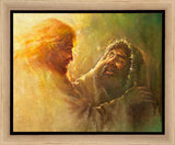 Healing the Blind Man Gallery Wrap