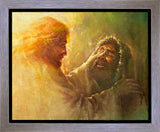 Healing the Blind Man Gallery Wrap