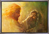 Healing the Blind Man Gallery Wrap