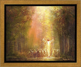 Heaven's Glow Gallery Wrap