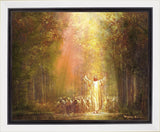 Heaven's Glow Gallery Wrap