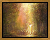 Heaven's Glow Gallery Wrap
