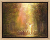 Heaven's Glow Gallery Wrap