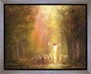 Heaven's Glow Gallery Wrap