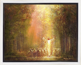 Heaven's Glow Gallery Wrap