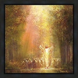 Heaven's Glow Gallery Wrap