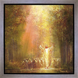 Heaven's Glow Gallery Wrap