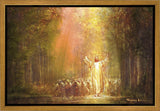 Heaven's Glow Gallery Wrap