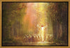 Heaven's Glow Gallery Wrap