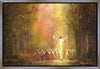 Heaven's Glow Gallery Wrap