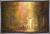 Heaven's Glow Gallery Wrap
