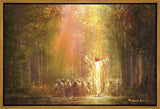 Heaven's Glow Gallery Wrap