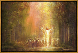 Heaven's Glow Gallery Wrap