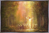 Heaven's Glow Gallery Wrap