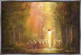 Heaven's Glow Gallery Wrap