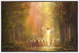Heaven's Glow Gallery Wrap