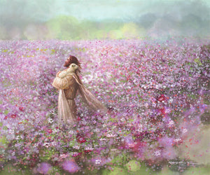 Calming Embrace Large Wall Art Gallery Wrap