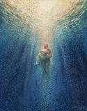 Safe In Your Arms Enhanced Canvas Original Artwork