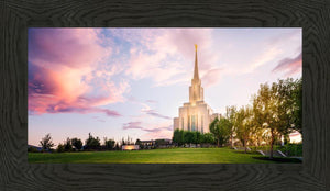 Oquirrh Mountain Pastel Sunset