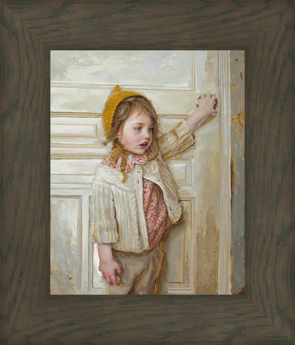 Girl in a White Doorway