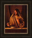 Bread Of Life Open Edition Print / 16 X 20 Frame W 27 23 Art