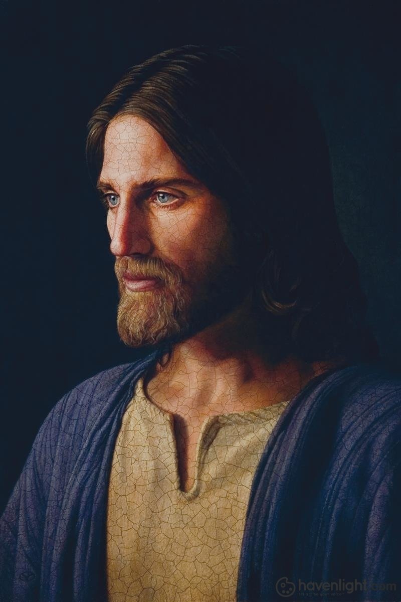 Jesus Of Nazareth Open Edition Canvas / 12 X 18 Rolled Art