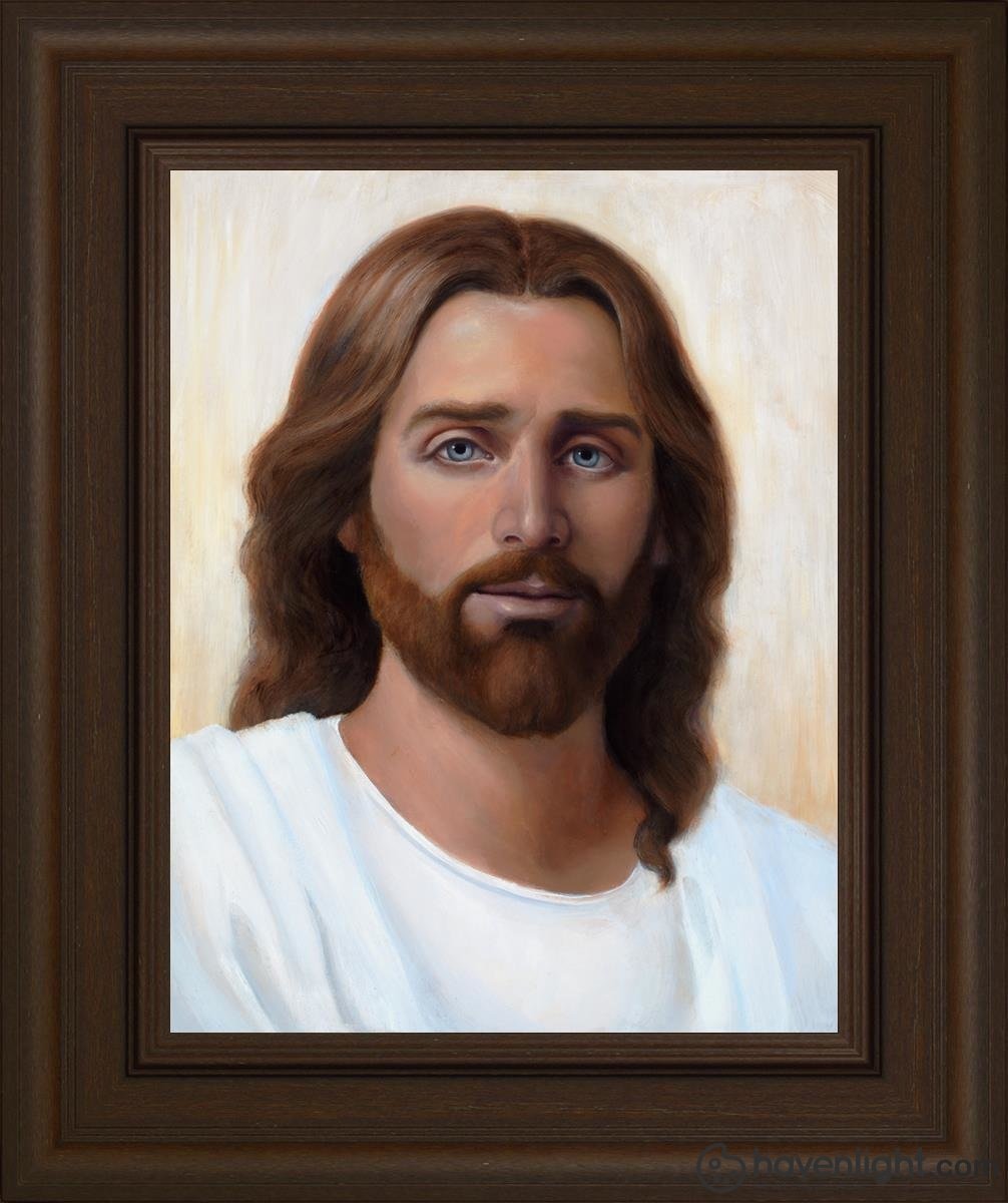 Jesus Open Edition Canvas / 14 X 18 Frame R 24 3/4 20 Art