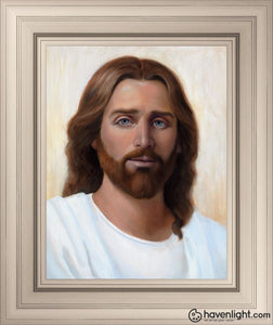 Jesus Open Edition Canvas / 14 X 18 Frame W 24 3/4 20 Art