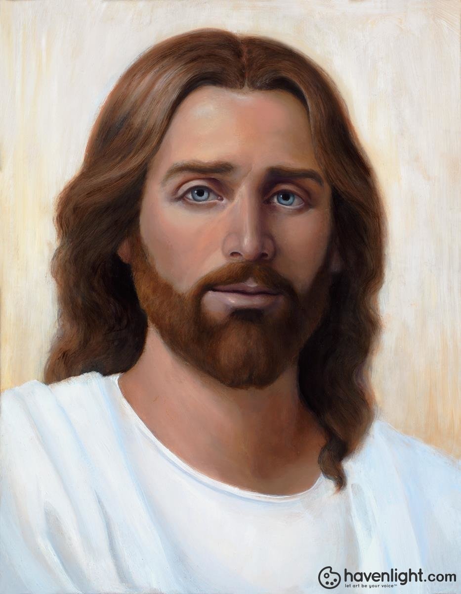 Jesus Open Edition Canvas / 14 X 18 Print Only Art