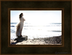 Lighthouse Open Edition Canvas / 18 X 12 Frame A 25 19 Art