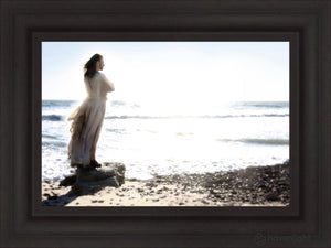 Lighthouse Open Edition Canvas / 24 X 16 Frame A 31 3/4 23 Art