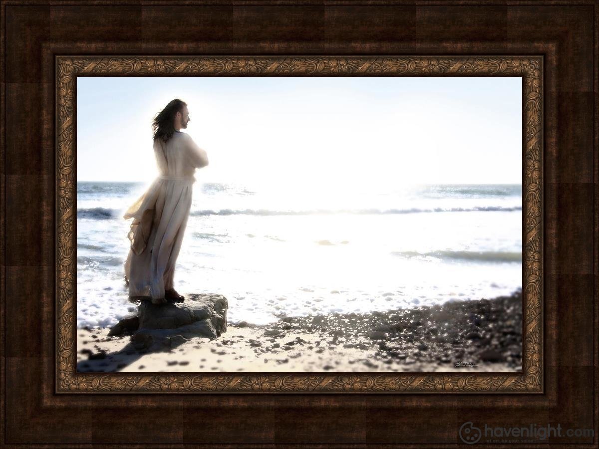 Lighthouse Open Edition Canvas / 30 X 20 Frame A 40 Art