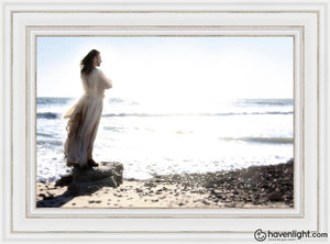 Lighthouse Open Edition Canvas / 30 X 20 Frame D 38 1/4 28 Art