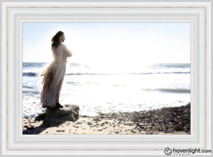Lighthouse Open Edition Canvas / 30 X 20 Frame V 37 3/4 27 Art