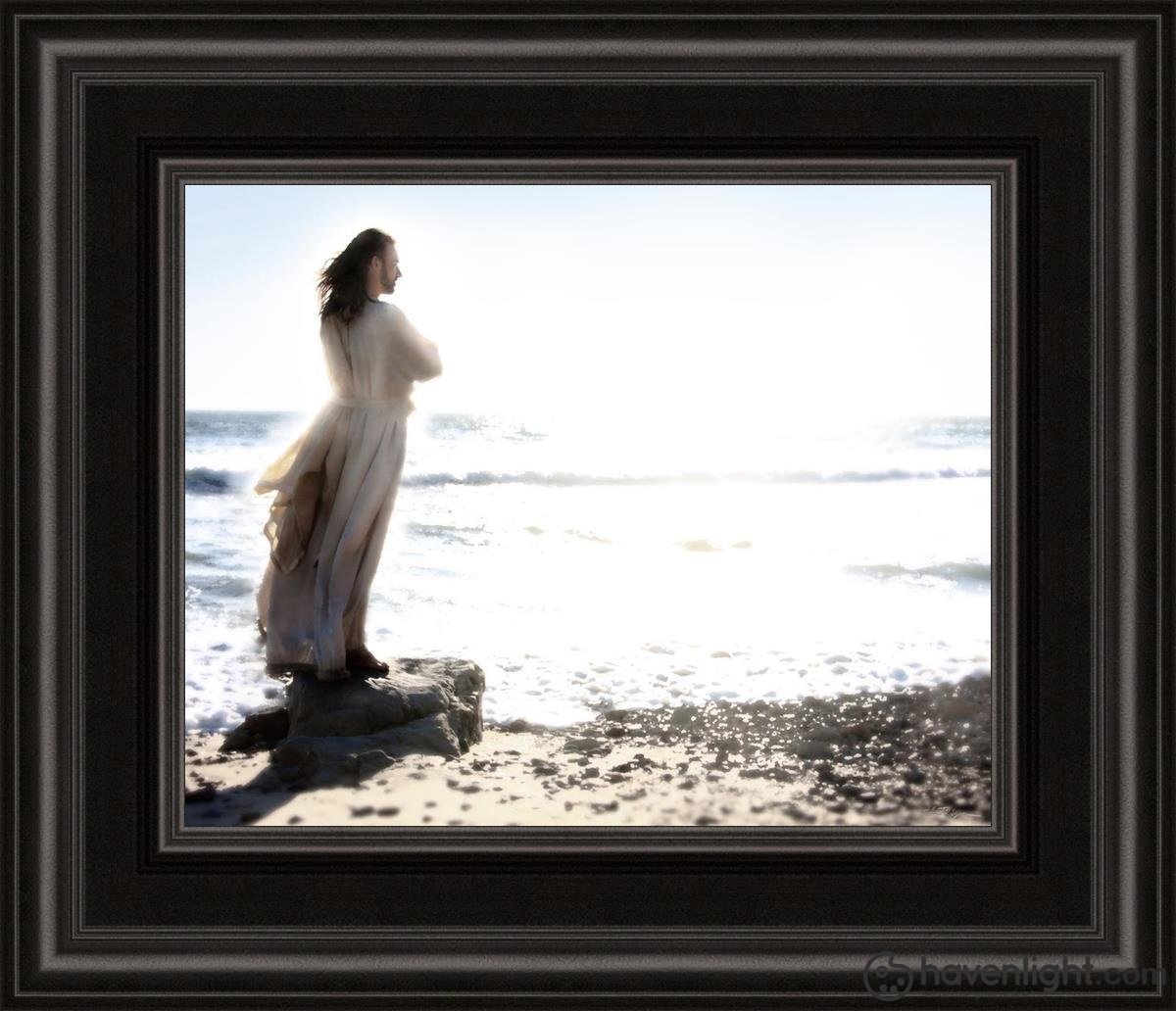 Lighthouse Open Edition Print / 10 X 8 Frame B 14 1/4 12 Art