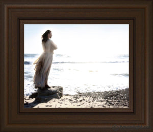 Lighthouse Open Edition Print / 10 X 8 Frame C 14 1/4 12 Art