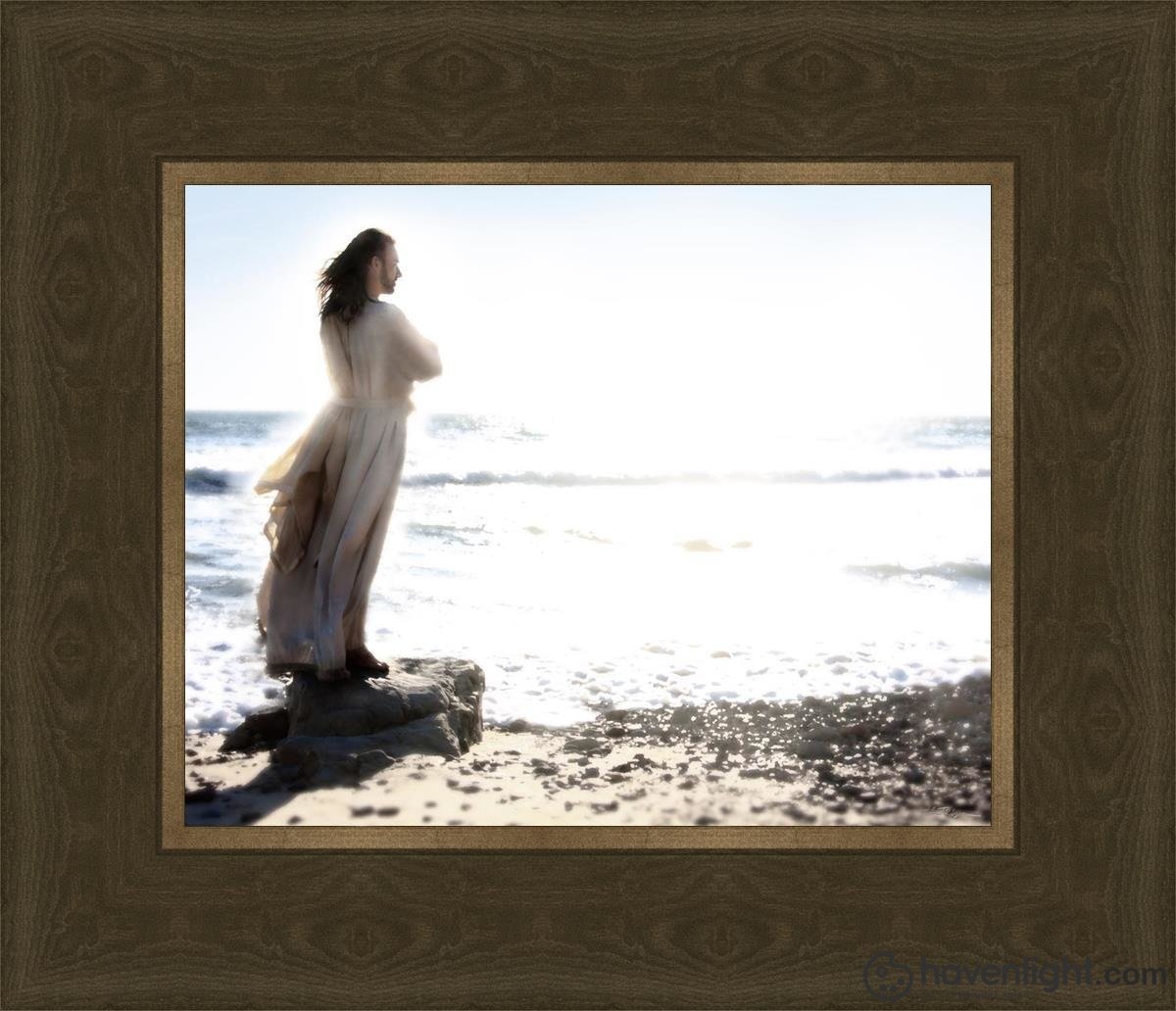Lighthouse Open Edition Print / 10 X 8 Frame G 14 1/4 12 Art