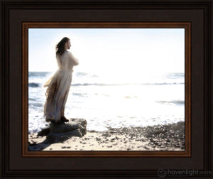Lighthouse Open Edition Print / 14 X 11 Frame N 18 3/4 15 Art