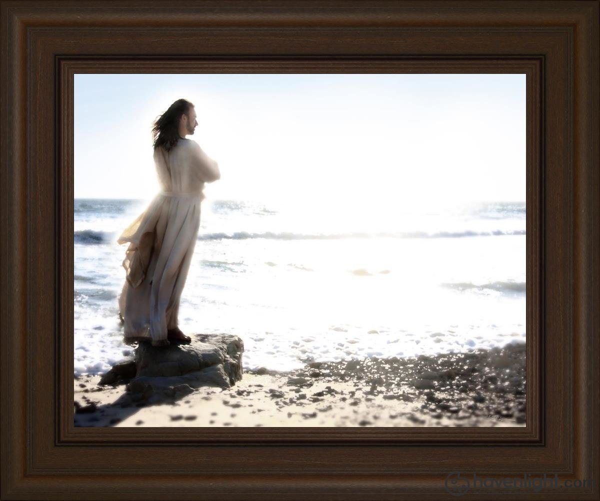 Lighthouse Open Edition Print / 14 X 11 Frame S 18 1/4 15 Art
